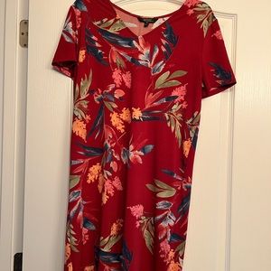 Christian Siriano floral dress